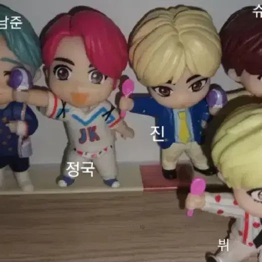 방탄소년단 BTS 피규어 베라 한정판 피규어 남준석진윤기호석지민태형정국