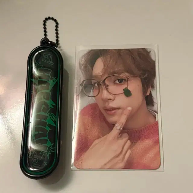 드림쇼3엠디 해찬 스케이트 보드 키링 양도