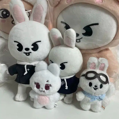 급처) 스키즈 리빗  일괄 양도 (리빗 인형, 헤어밴드, 응원봉 커버 즈
