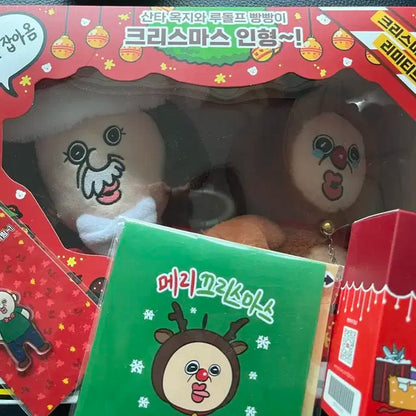 (미개봉)빵빵이 크리스마스 팝업+ 춤추는 인형 팝니다