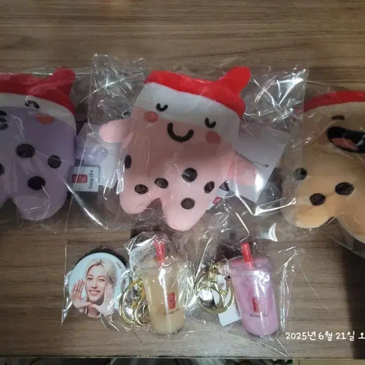 필릭스 인형 3종 키링2종 배찌1개 일괄