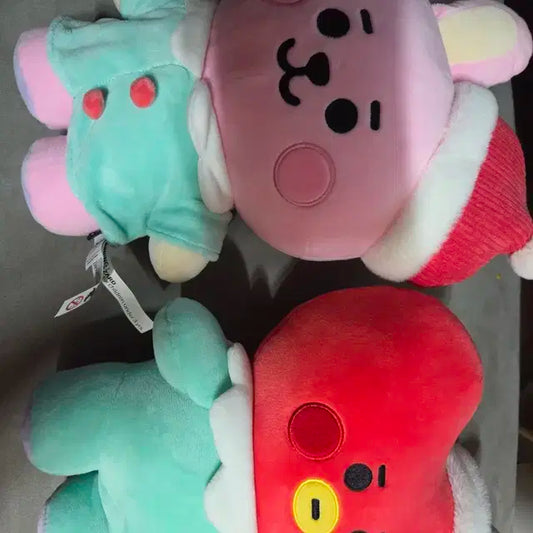 bt21 쿠키,타타 크리스마스 에디션 인형