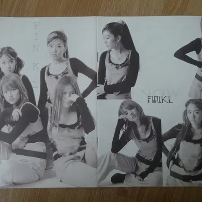2000년 걸그룹 핑클 흑백 화보집