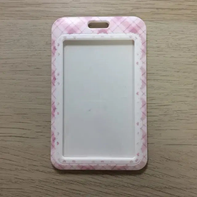 디기님 포카홀더 핑크체크 양도