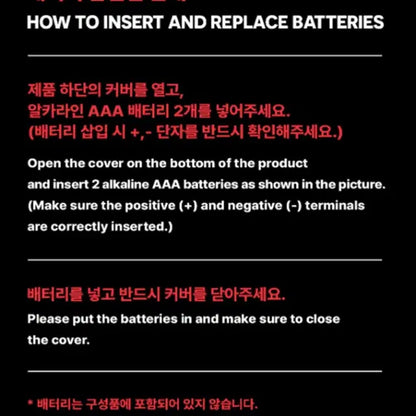 (미개봉) 베이비몬스터 머리띠 응원 헤드밴드