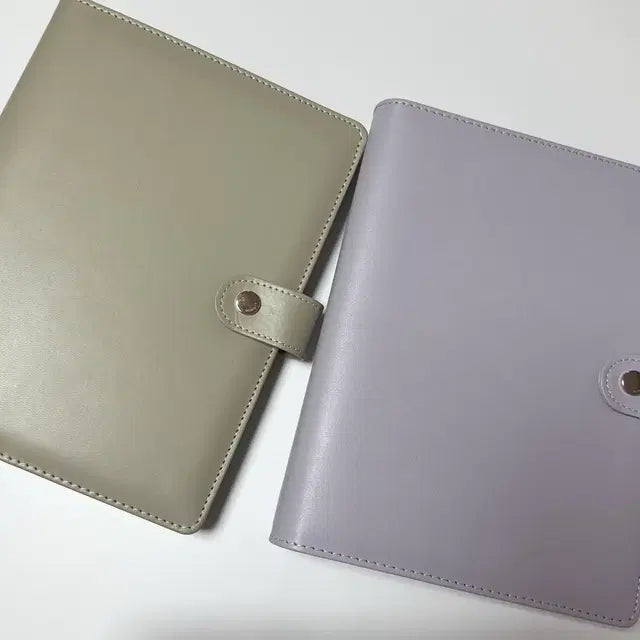 미뉴잇 마카롱 바인더 그린 퍼플 판매양도