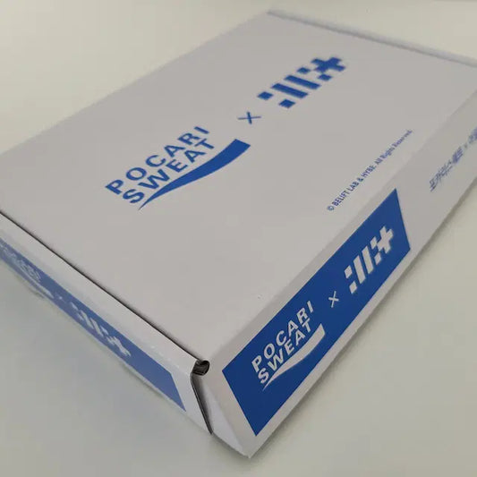 아일릿 팝업 포카리스웨트 굿즈(콜라보 수건, 타포린백) 새상품  팝니다