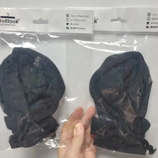 15cm 인형 검정 후드티