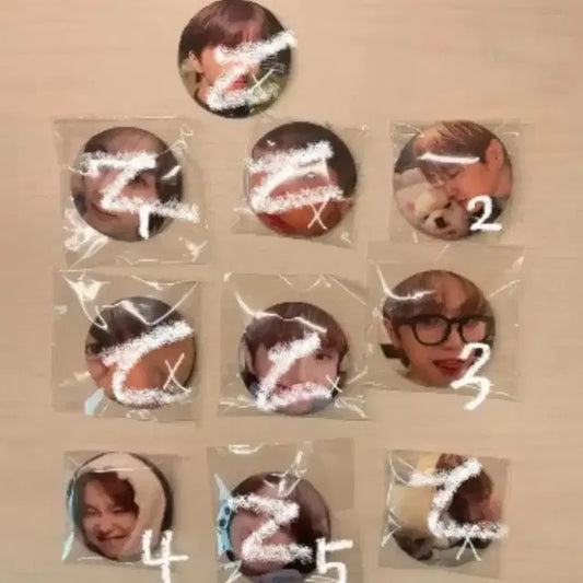 보이넥스트도어 보넥도 말랑핀뱃지 성호 리우 명재현 태산 이한 운학