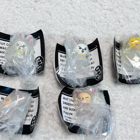 스트레이키즈 메지루시 가챠 피규어 뽁아리 폭시니 리빗