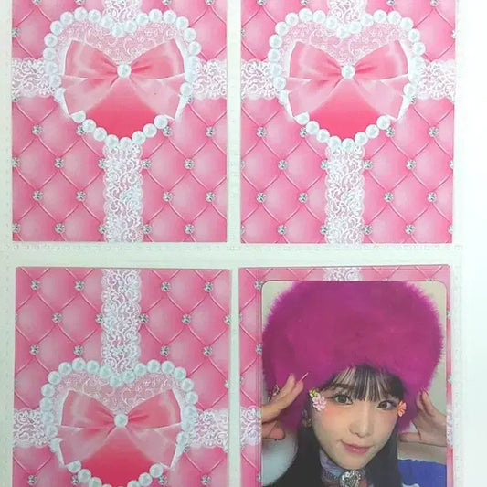 [신상/양면할인] 하트 프릴 바인더대지