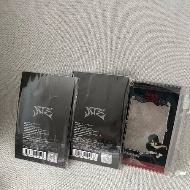 폭덤)스키즈 미니cd키링, 포카파우치 양도