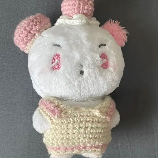 플레이브 므메미무 인형용 뜨개 크림 악세사리