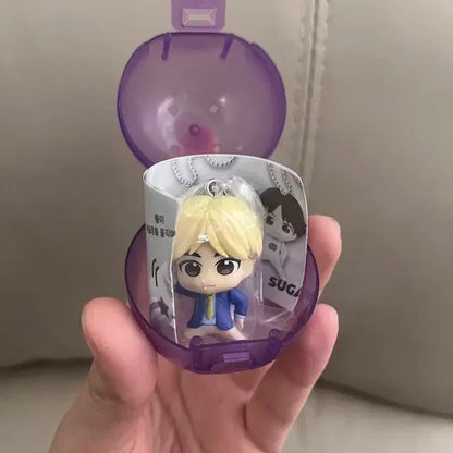 타이니탄 bts 진 갓챠 가챠 피규어 키링 방탄소년단 김석진tinytan