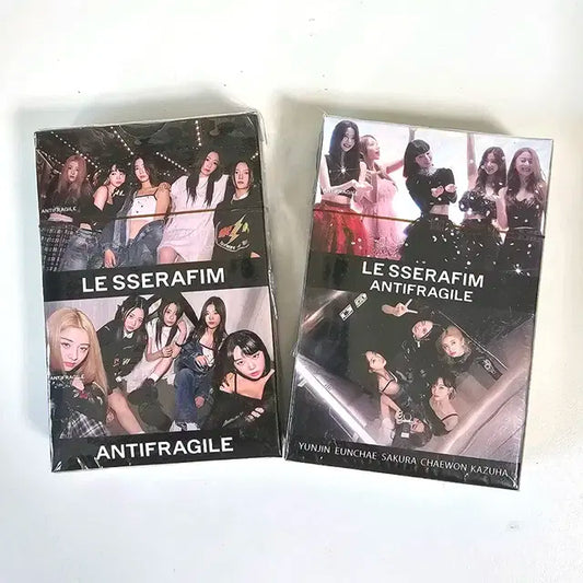 (땡처분) 르세라핌 포토카드 55pcs