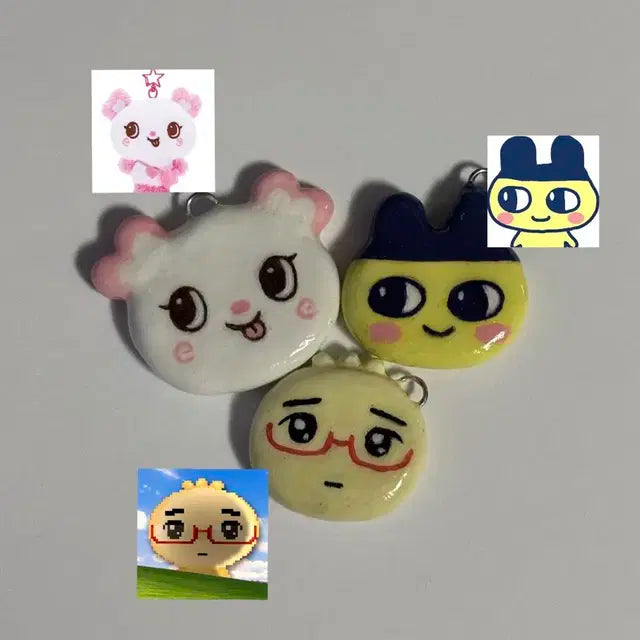 [커미션] 지점토 키링