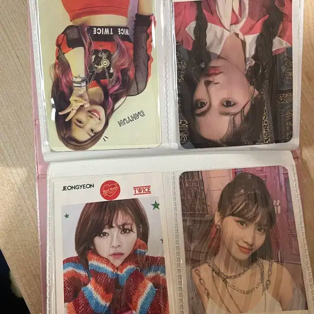 트와이스 포토카드