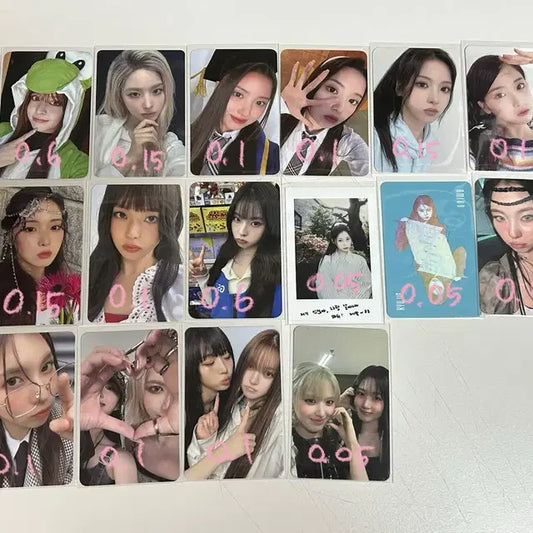 엔믹스지우설윤배이규진해원릴리포카미공포대면럭드미개봉앨범영통분철앨범특전