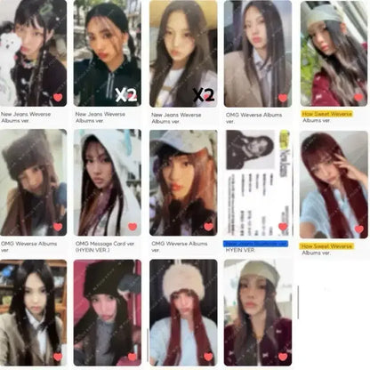 뉴진스 njz 포카 양도