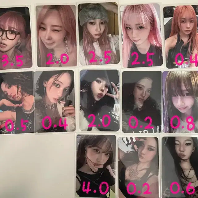 에스파 포카 카리나 윈터 지젤 닝닝 팝니다!!