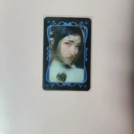 아이브 스위치 가을 렌티큘러 포카