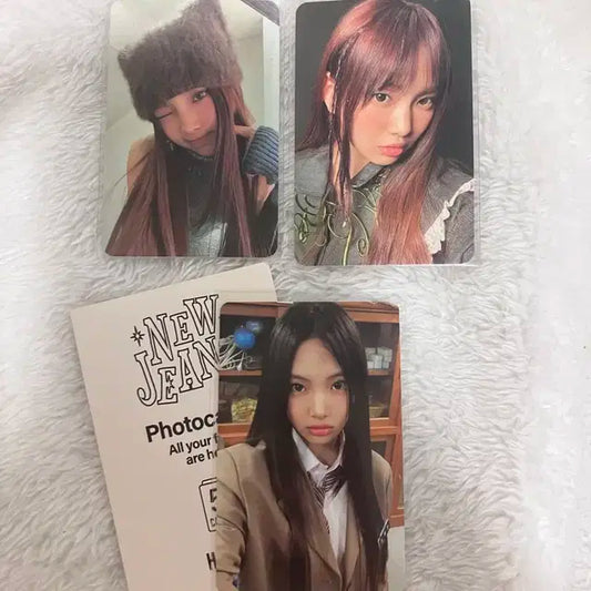 뉴진스 혜인 오엠지 포카 판매