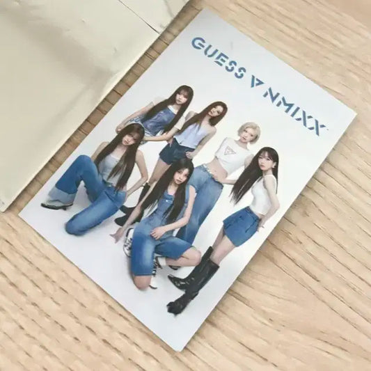 엔믹스 게스 팝업 위시카드