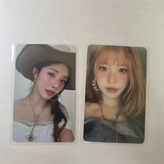 프로미스나인 지원&하영 포카