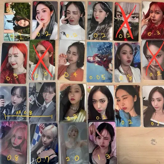 여자친구 비비지 신비 포카 미공포 양도/라라럽미viviz나비분철럭드콘서트
