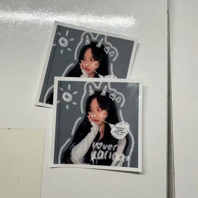 에스파 프리쿠라 여돌 여자 아이돌 스티커 갸루 핑크 일괄