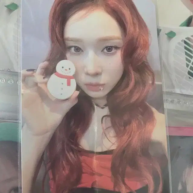 윈터 2023 핑크 크리스마스 포카