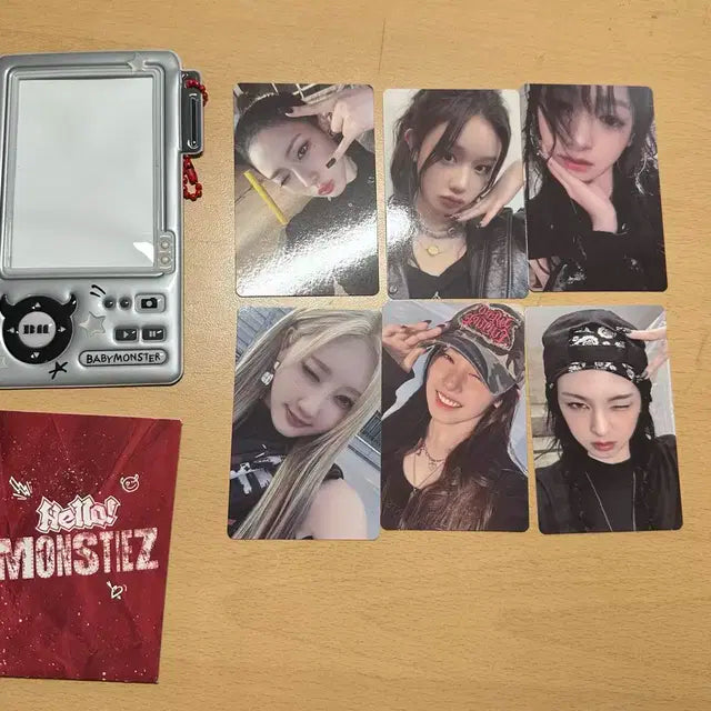 +아사) 베이비몬스터 베몬 몬스티즈 멤버쉽 키트 포카 포카홀더 아현 루카
