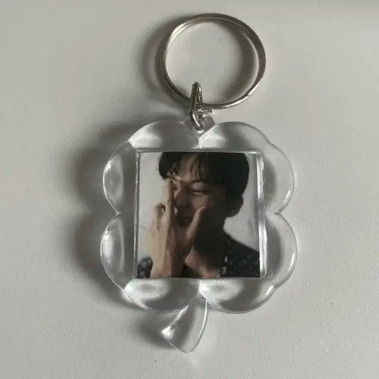 엔시티 마크 네잎클로버 키링