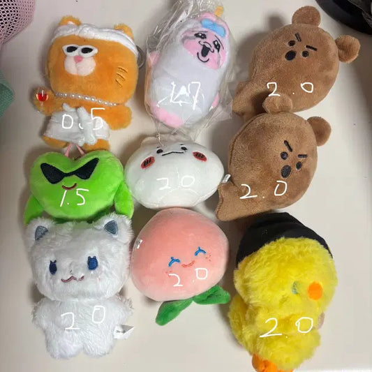 황만두 이말복 빤쮸토끼 뽁삐 뽁냥이 한쨩 왹져 스키즈 인형 스트레이키즈