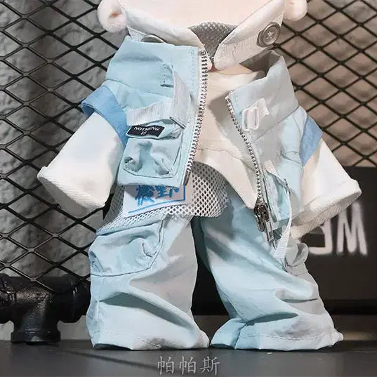 파파스옷장 20cm 25cm 무속성 솜인형 시크 테크웨어 옷 세트