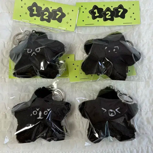 엔시티 마크,해찬,정우,도영 흑가사리(불가사리) 키링 양도