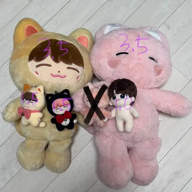 Nct127 재현 인형 치즈잰 네로잰 잰냥이
