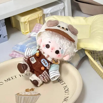 10cm인형옷 버터더블코트세트