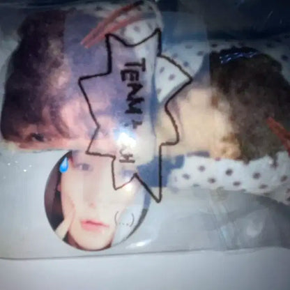 급처)) 더보이즈 쿠션키링 핀버튼 현재 현재키링