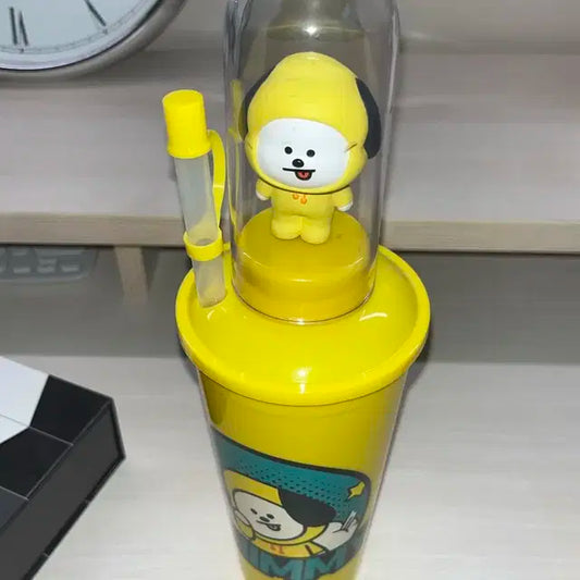 방탄 BTS BT21 치미 cgv 피규어 리유저블 컵