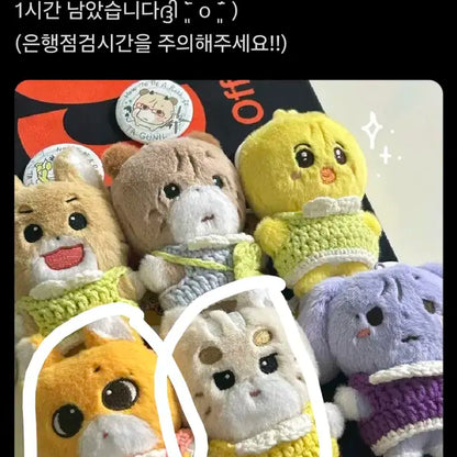 뭉디즈 뎡뭉 뜽뭉 엑디즈 정수 오드 인형 양도