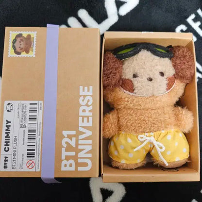 라인프렌즈 BT21 CHIMMY 미니니 썸머 스탠딩 인형 방탄 BTS