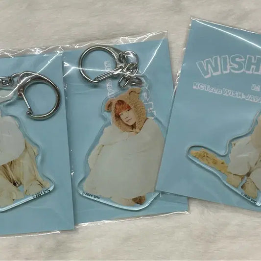 미개봉)엔시티 위시 멤버십 키링