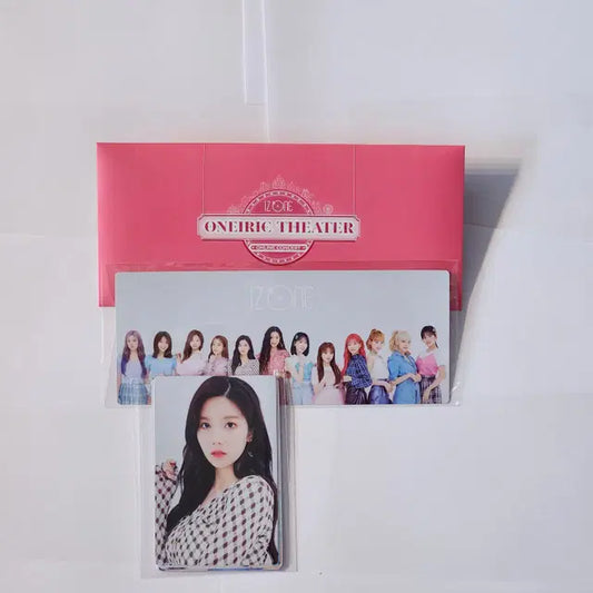 아이즈원 ONEIRIC THEATER 온라인 콘서트 초대장 세트