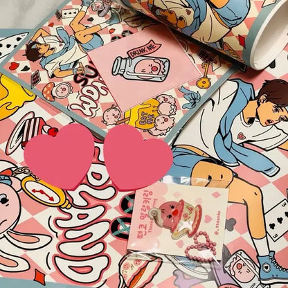 더보이즈 선우 인형 떤코 떤코야키 망토 원더랜드 생카 특전