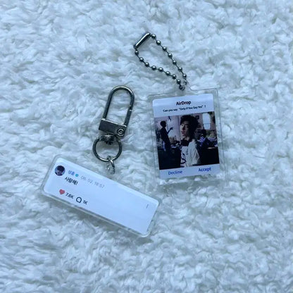 엔하이픈 성훈 아크릴 키링 판매 생카 굿즈 위버스 특전