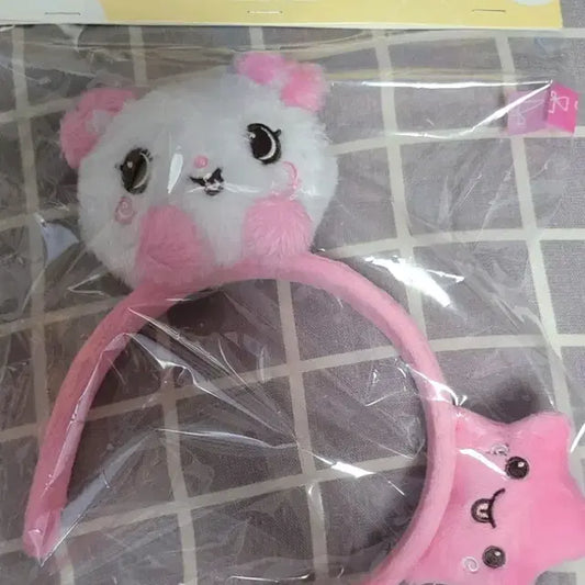 (미개봉)에버랜드 엔시티 위시 콜라보 md 사쿠야 팡 머리띠