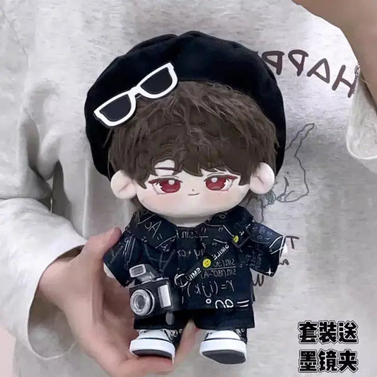 15/20cm인형옷 블랙베레모세트