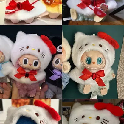 (인형팬티덤/새상품) 산리오인형옷 10cm 헬로키티 제로니므메미무데니멀즈