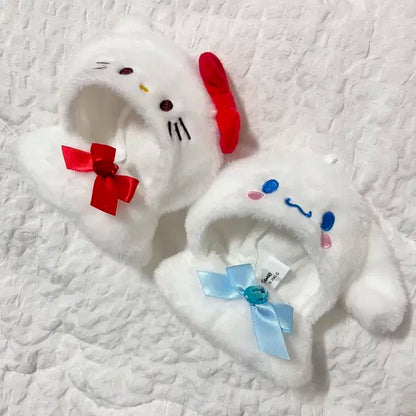 (인형팬티덤/새상품) 산리오인형옷 10cm 헬로키티 제로니므메미무데니멀즈